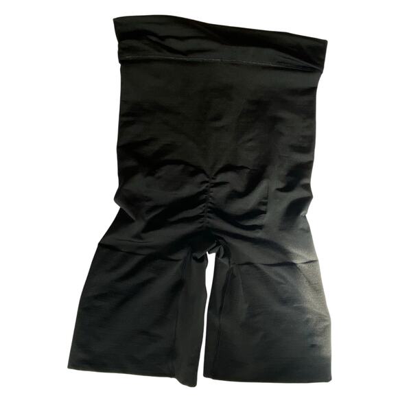 Secret by Victoria's Secret Slimtastic Black High-Rise Thigh Shaper Size Large - Picture 4 of 5